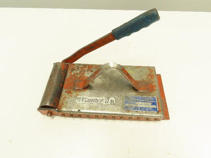 MSL Model 1037 Permanent Lifting Magnet 1500 Lb Capacity  1" Steel 10x6" Surface