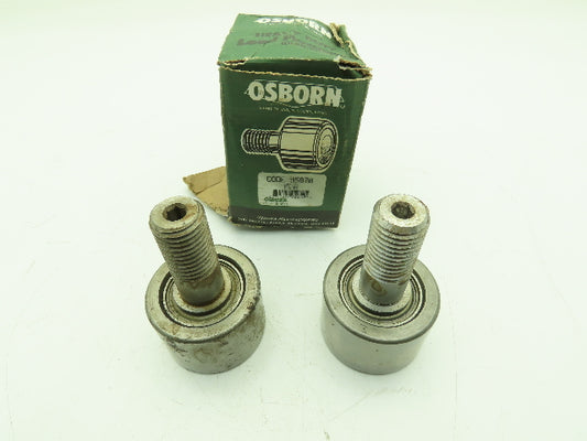 Osborn 95070 HPC-62 Heavy Duty Load Runner Cam Follower Idler Rollers Lot of 2