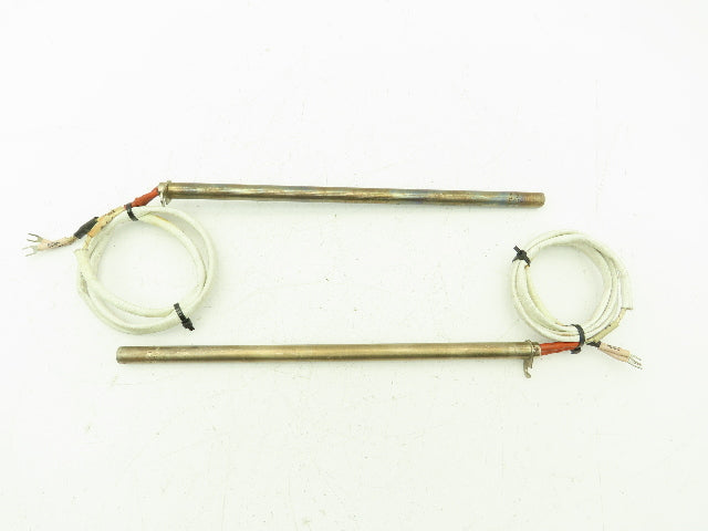 Watlow Type CR Firerod Steel Cartridge 12" Heater Rod 220V 1200W  Lot of 2