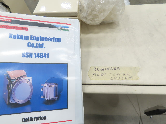 Honeywell 2084 Precision Plus Vacuum Web Pilot Paper Coating System w/Scanners