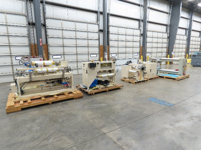 Honeywell 2084 Precision Plus Vacuum Web Pilot Paper Coating System w/Scanners
