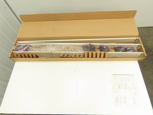 Knoll Dividend Horizon 48" Panel End Trim Assembly Ivory Lot of 6