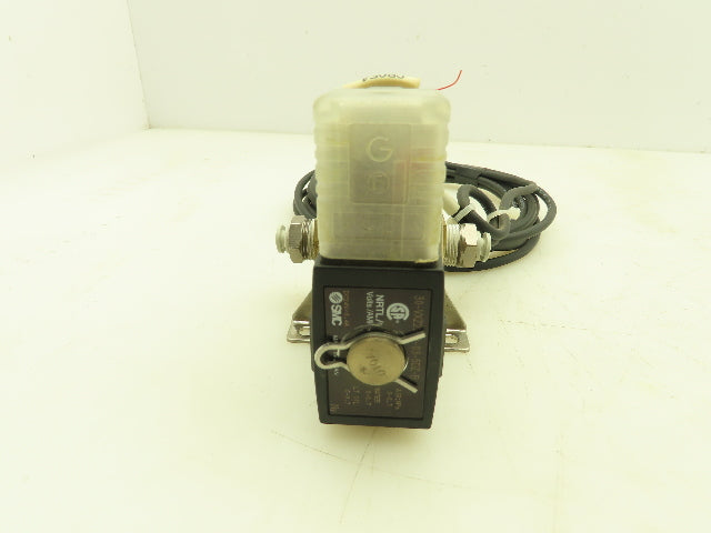 SMC 30-VXZ2230-03-5DZ-B Brass Solenoid Valve 2-Way NC 24VDC