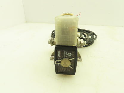 SMC 30-VXZ2230-03-5DZ-B Brass Solenoid Valve 2-Way NC 24VDC