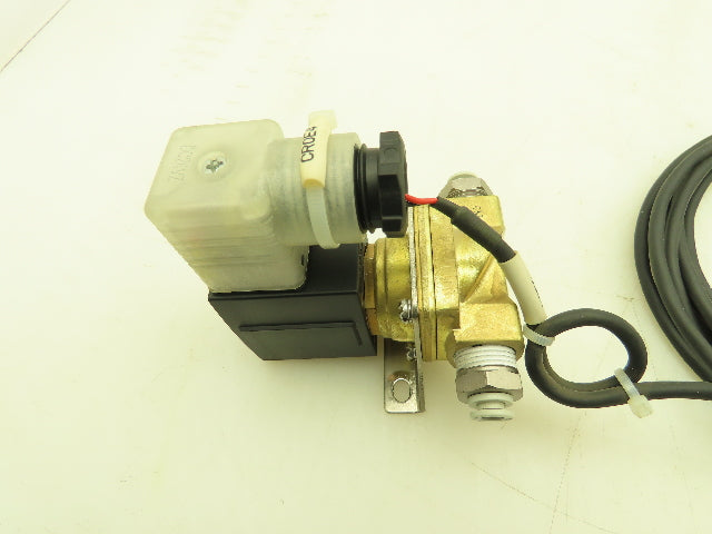 SMC 30-VXZ2230-03-5DZ-B Brass Solenoid Valve 2-Way NC 24VDC