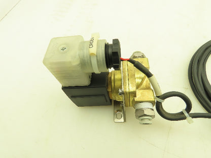 SMC 30-VXZ2230-03-5DZ-B Brass Solenoid Valve 2-Way NC 24VDC