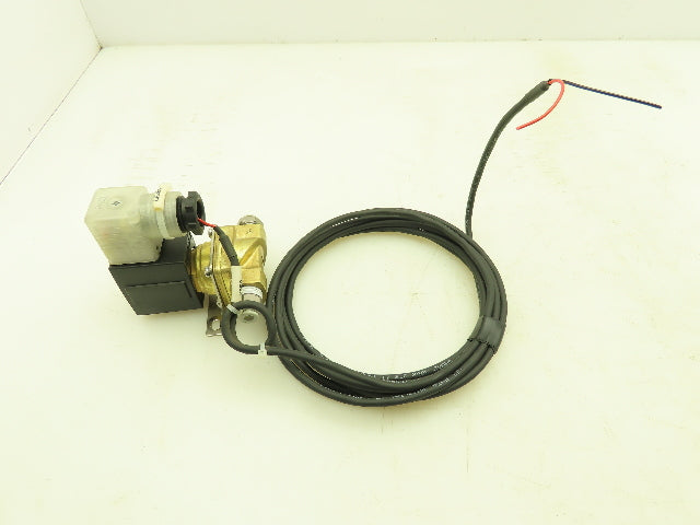 SMC 30-VXZ2230-03-5DZ-B Brass Solenoid Valve 2-Way NC 24VDC