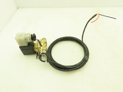SMC 30-VXZ2230-03-5DZ-B Brass Solenoid Valve 2-Way NC 24VDC