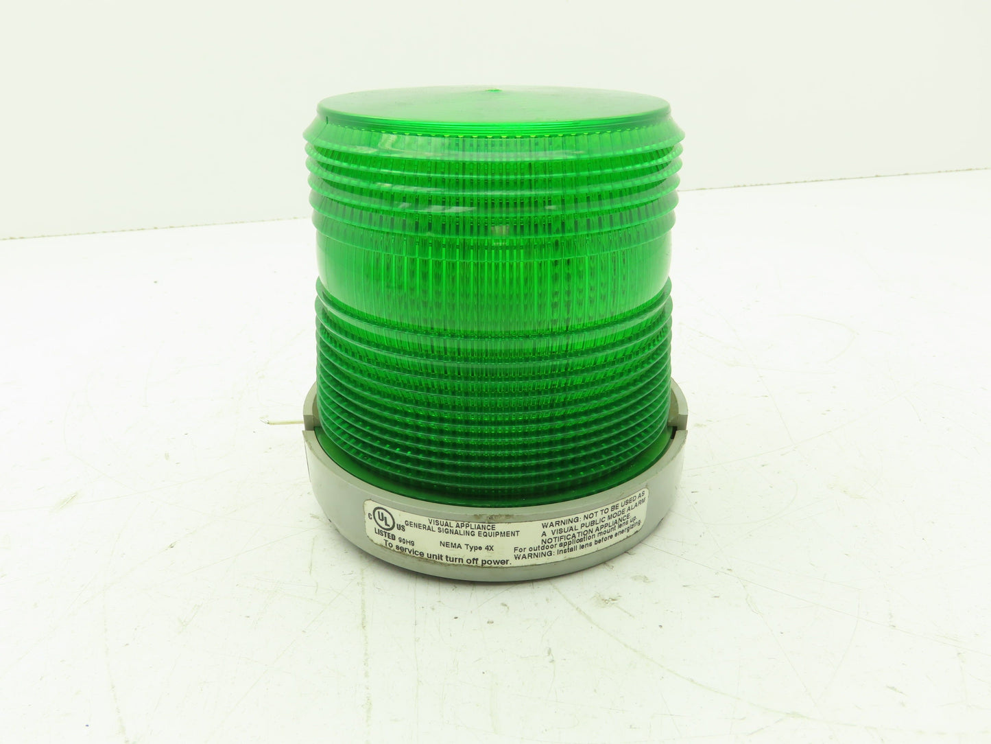 Edwards Signaling 48XBRMG120A Green LED Signal Light 120VAC