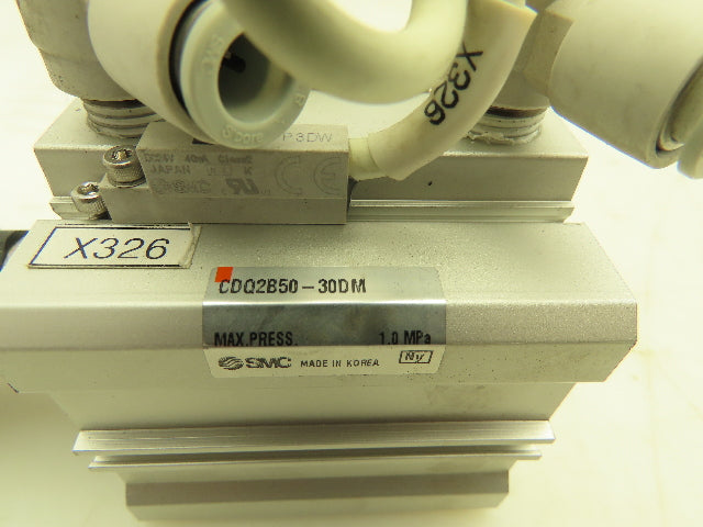 SMC CDQ2B50-30DM Compact Air Cylinder 50mm Bore 30mm Stroke