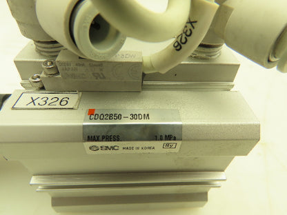 SMC CDQ2B50-30DM Compact Air Cylinder 50mm Bore 30mm Stroke