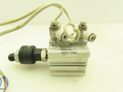 SMC CDQ2B50-30DM Compact Air Cylinder 50mm Bore 30mm Stroke