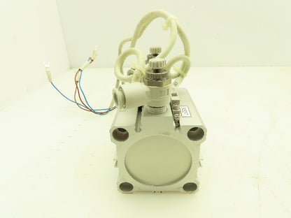 SMC CDQ2B50-30DM Compact Air Cylinder 50mm Bore 30mm Stroke