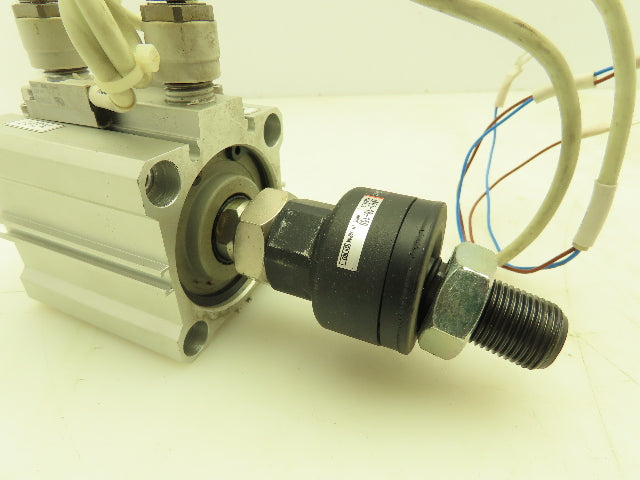 SMC CDQ2B50-30DM Compact Air Cylinder 50mm Bore 30mm Stroke