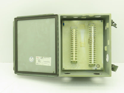 Hoffman A1210CH Industrial Enclosure 12x10x5" JIC Terminal Block Nema 12