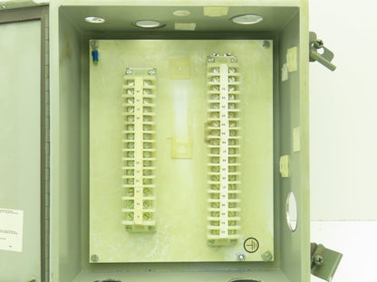 Hoffman A1210CH Industrial Enclosure 12x10x5" JIC Terminal Block Nema 12