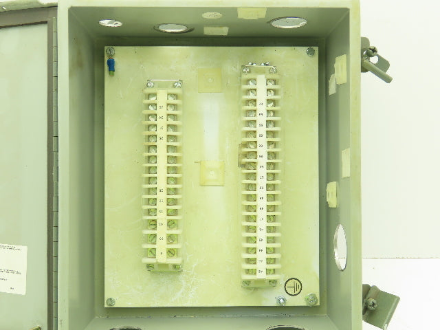 Hoffman A1210CH Industrial Enclosure 12x10x5" JIC Terminal Block Nema 12