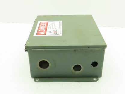 Hoffman A1210CH Industrial Enclosure 12x10x5" JIC Terminal Block Nema 12