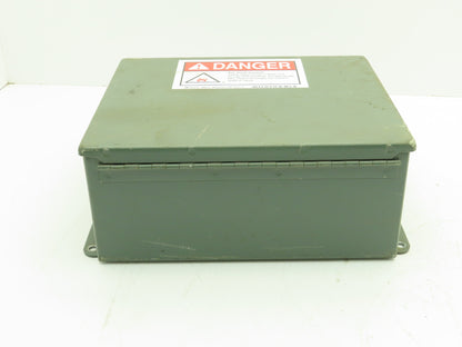 Hoffman A1210CH Industrial Enclosure 12x10x5" JIC Terminal Block Nema 12