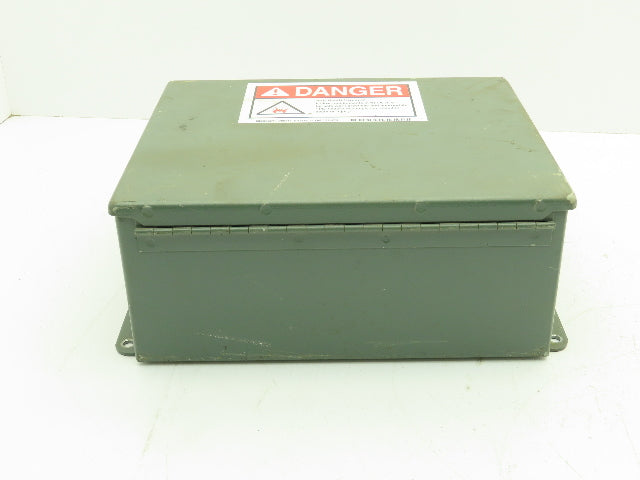 Hoffman A1210CH Industrial Enclosure 12x10x5" JIC Terminal Block Nema 12