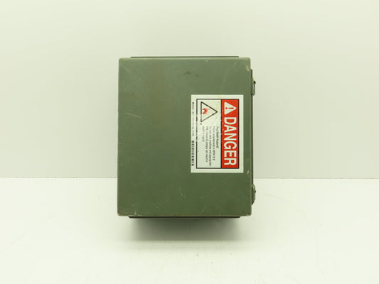 Hoffman A1210CH Industrial Enclosure 12x10x5" JIC Terminal Block Nema 12