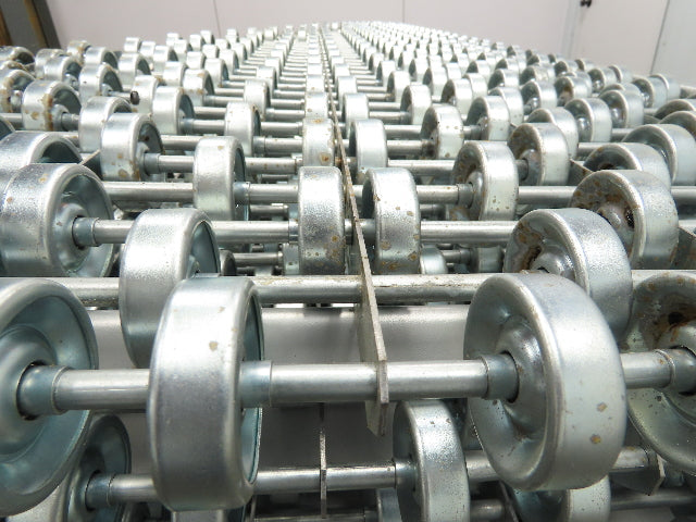 30"x 20° Butt Spur Galvanized Steel Skate Wheel Gravity Conveyor LH Diverter 10