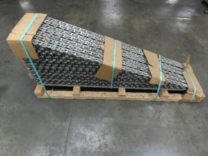 30"x 20° Butt Spur Galvanized Steel Skate Wheel Gravity Conveyor LH Diverter X7