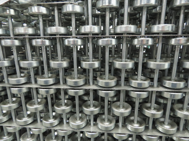 30"x 20° Butt Spur Galvanized Steel Skate Wheel Gravity Conveyor LH Diverter X7