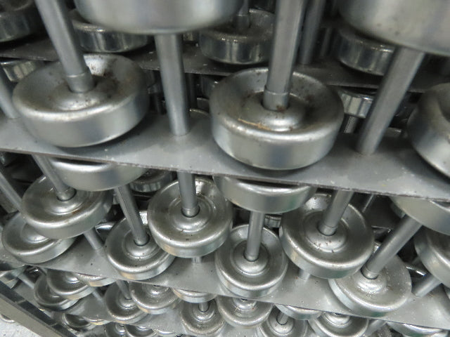 30"x 20° Butt Spur Galvanized Steel Skate Wheel Gravity Conveyor LH Diverter X7