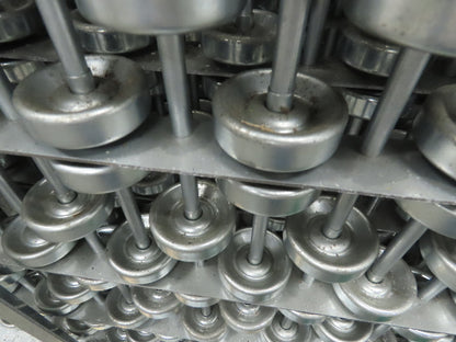 30"x 20° Butt Spur Galvanized Steel Skate Wheel Gravity Conveyor LH Diverter X7