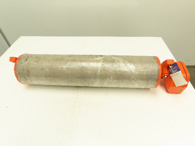 Van Der Graaf TM160B30-410-RTM Drum Roller Motor 1HP 480V 43 FT/Min 24" Brake