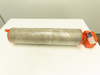 Van Der Graaf TM160B30-410-RTM Drum Roller Motor 1HP 480V 43 FT/Min 24" Brake