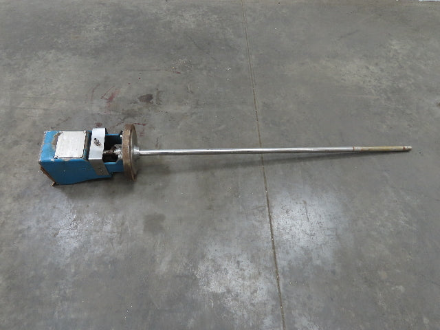 Hayward Gordon Mixer Gearbox Speed Reducer 1-1/4x59" Shaft 56C Motor Frame