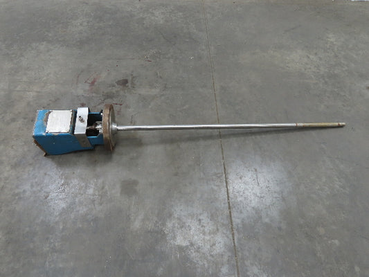 Hayward Gordon Mixer Gearbox Speed Reducer 1-1/4x59" Shaft 56C Motor Frame