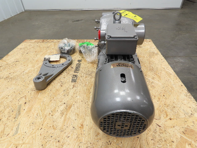 Nord  SK9032.1AZMHD-100LA/4 Gearmotor 24:1 Reducer 72 RPM 5Hp 460V Brake Motor