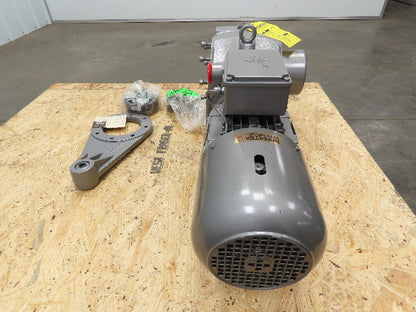 Nord  SK9032.1AZMHD-100LA/4 Gearmotor 24:1 Reducer 72 RPM 5Hp 460V Brake Motor