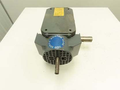 Boston Gear 73210SFGT1 Worm Gearbox 10:1 Reducer 175rpm 7HP LH 145T Fan Cooled