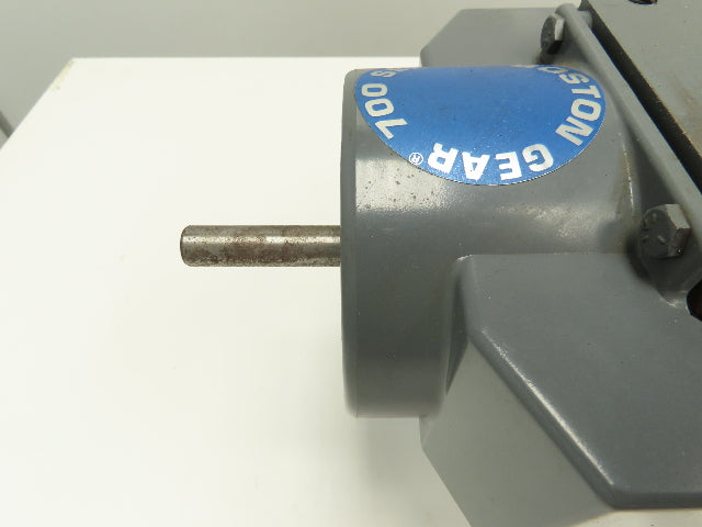 Boston Gear 73210SFGT1 Worm Gearbox 10:1 Reducer 175rpm 7HP LH 145T Fan Cooled
