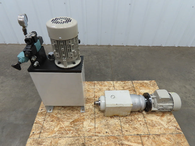 Jungwoo Electric Orbital Riveters Hydraulic Unit 5 cm Stroke 0.75kw 220V Motor