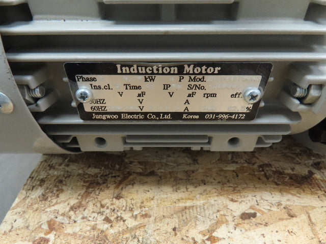 Jungwoo Electric Orbital Riveters Hydraulic Unit 5 cm Stroke 0.75kw 220V Motor