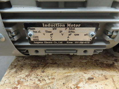 Jungwoo Electric Orbital Riveters Hydraulic Unit 5 cm Stroke 0.75kw 220V Motor