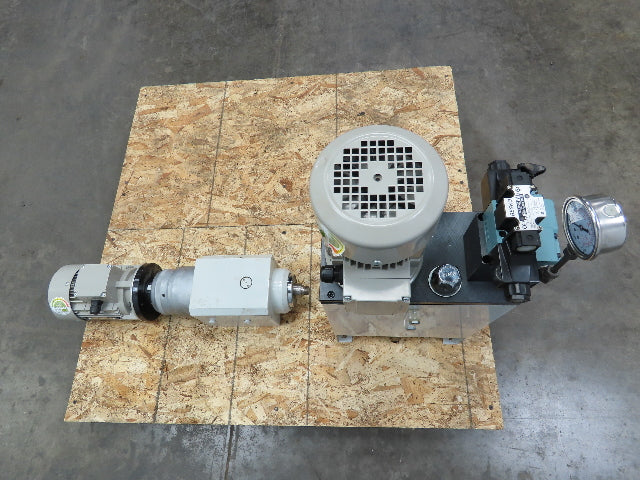 Jungwoo Electric Orbital Riveters Hydraulic Unit 5 cm Stroke 0.75kw 220V Motor