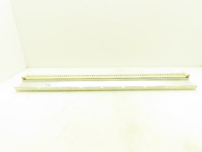 Allen Bradley 1492-F DIN Rail Mount Terminal Block 300V 22-14 Awg Lot of 70