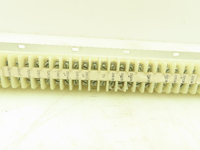 Allen Bradley 1492-F DIN Rail Mount Terminal Block 300V 22-14 Awg Lot of 70
