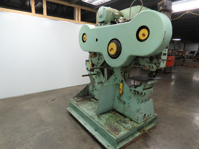 Peddinghaus 210A/20 Mechanical Iron Worker 105 Ton 10 HP 550V Notcher Puncher