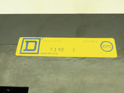 Square D Q4L-2250 Circuit Breaker 250A 2P 240V Black Cover Series 2