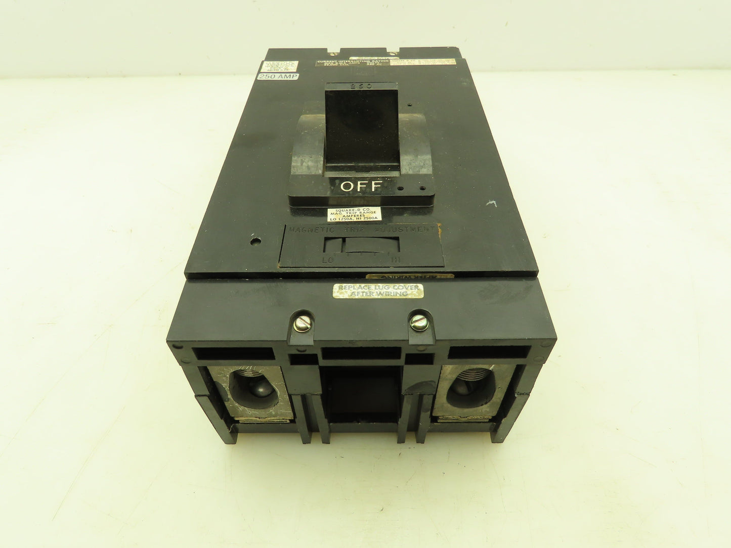 Square D Q4L-2250 Circuit Breaker 250A 2P 240V Black Cover Series 2
