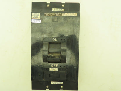 Square D Q4L-2250 Circuit Breaker 250A 2P 240V Black Cover Series 2