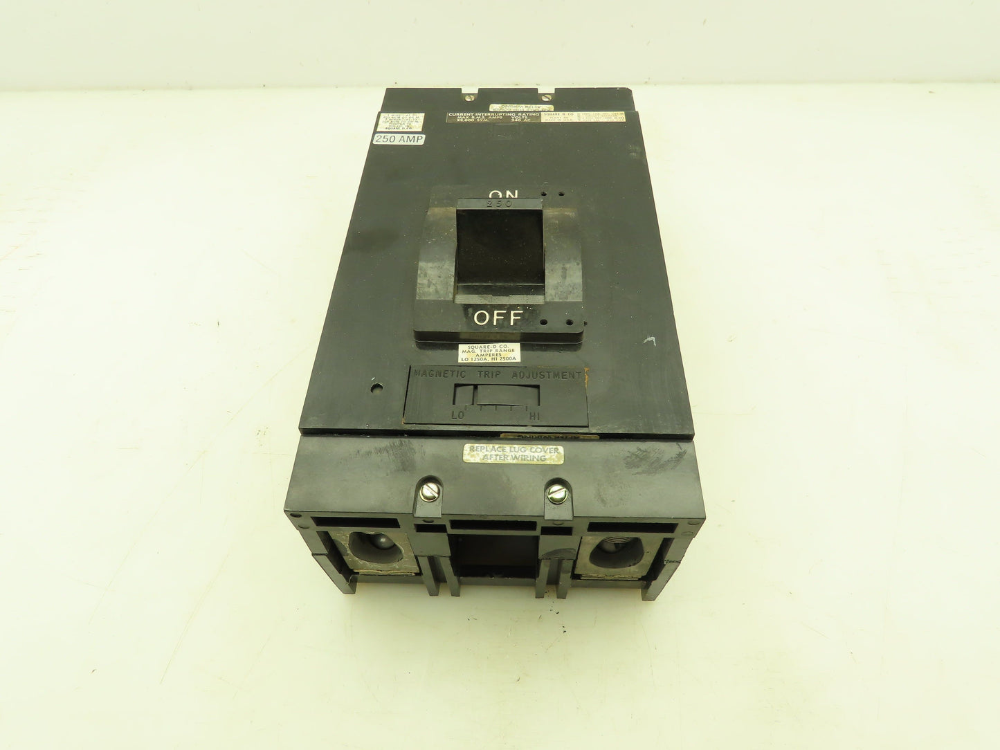 Square D Q4L-2250 Circuit Breaker 250A 2P 240V Black Cover Series 2