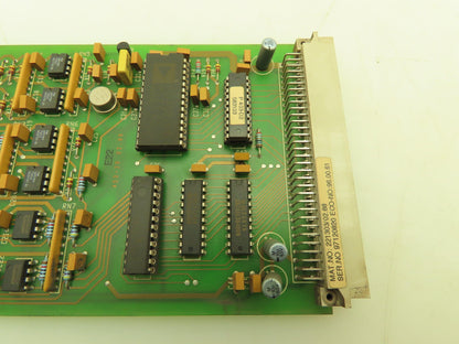 Siemens 221303/02.88 Circuit Board Control Card
